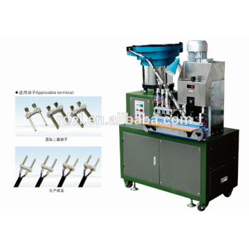 Semi-automatic Three Pin (French, BS, America) Power Cord Plug Making Machine